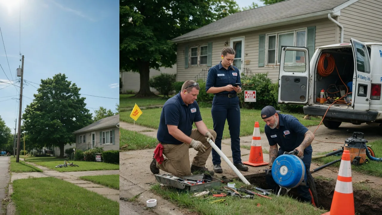 Sewer Line Repair in Galesburg, KS near me
